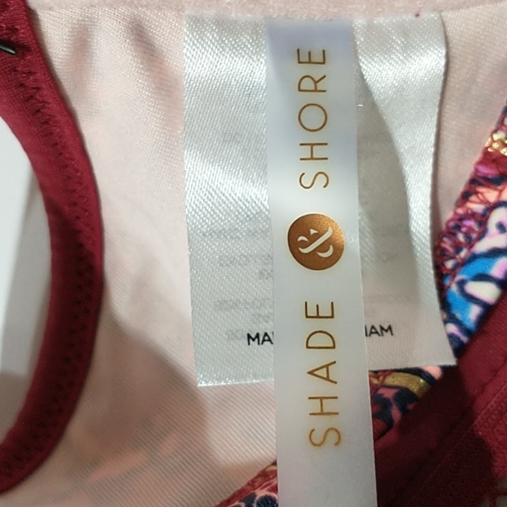 Shade & Shore swimsuit berry size 38B - Picture 10 of 14